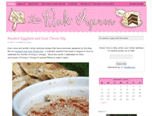 Tablet Screenshot of pink-apron.com